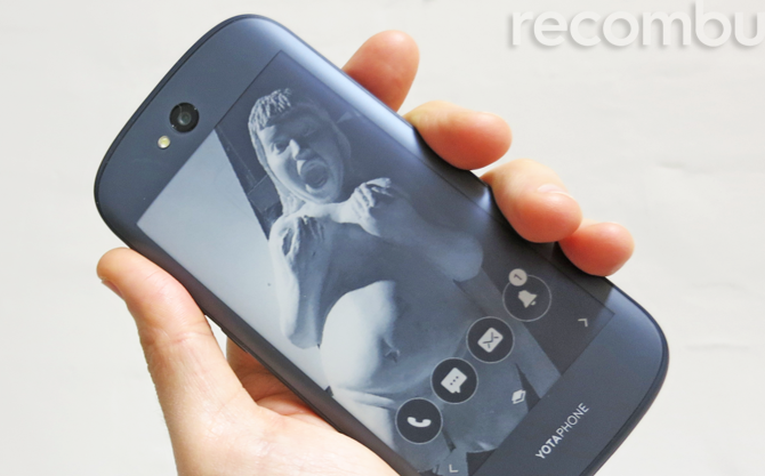 Meet the wacky-but-awesome dual-screened phone: the YotaPhone 2