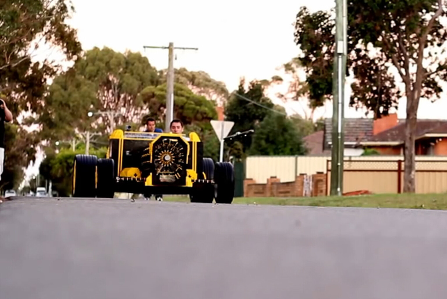 Life-size Lego hotrod is about as awesome as it gets