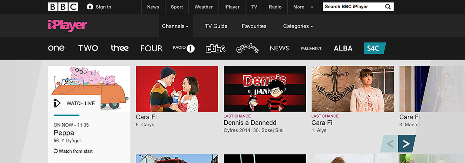 BBC adds 30 days of S4C catch up content to iPlayer