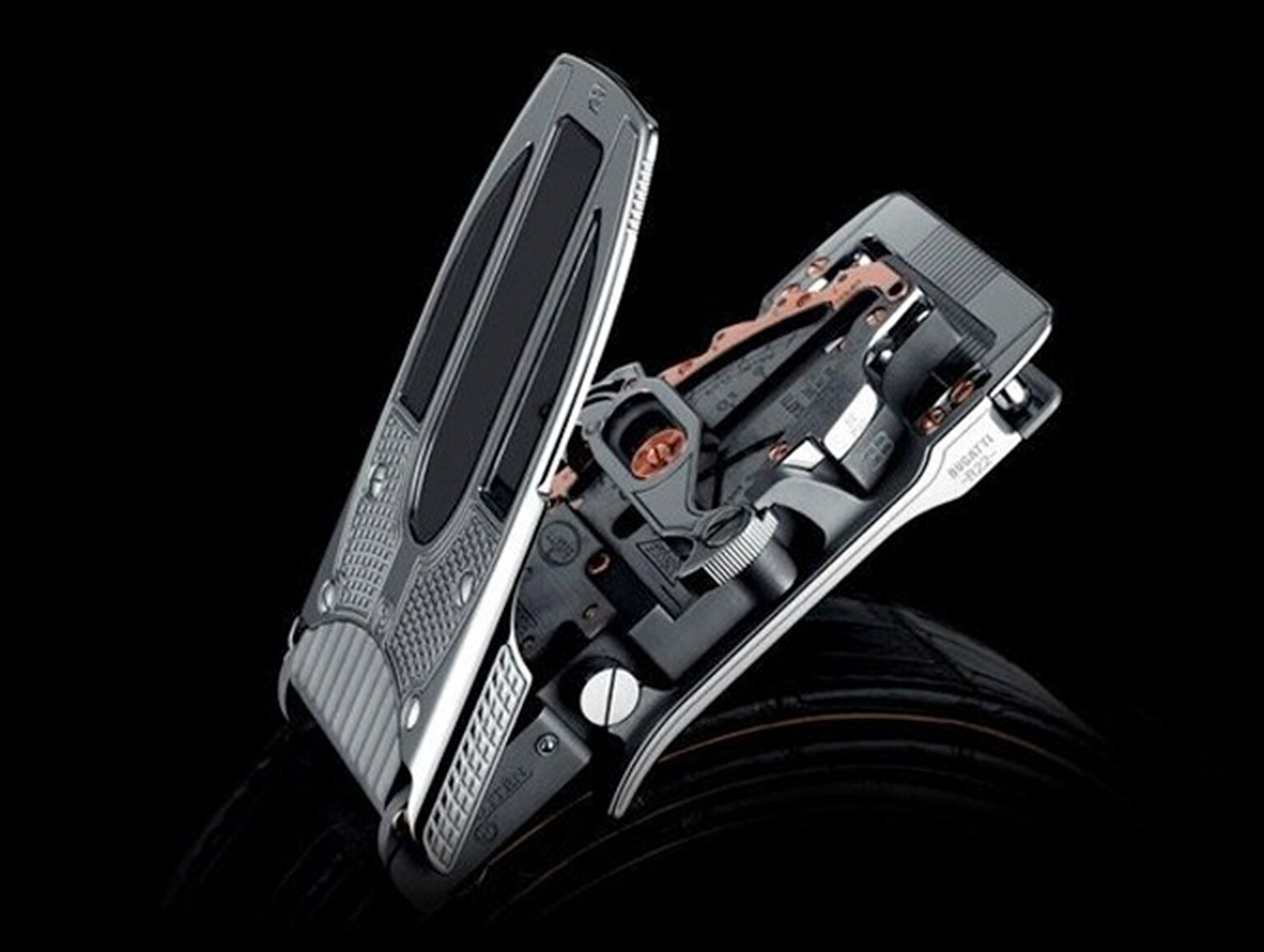 Designer Bugatti belt buckle costs more than your car