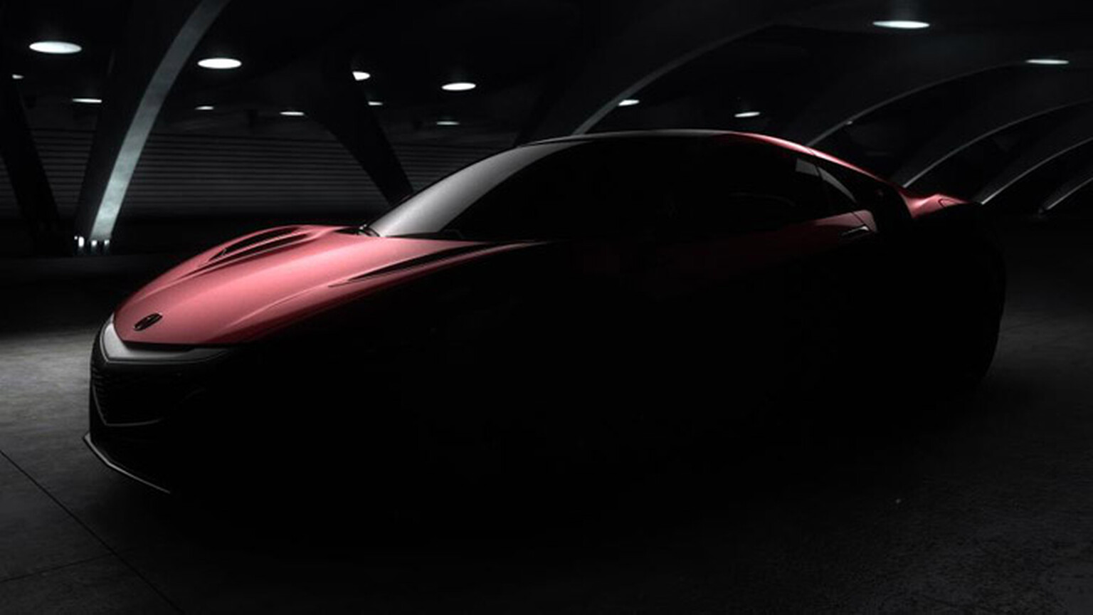 Honda teases pictures of production NSX supercar