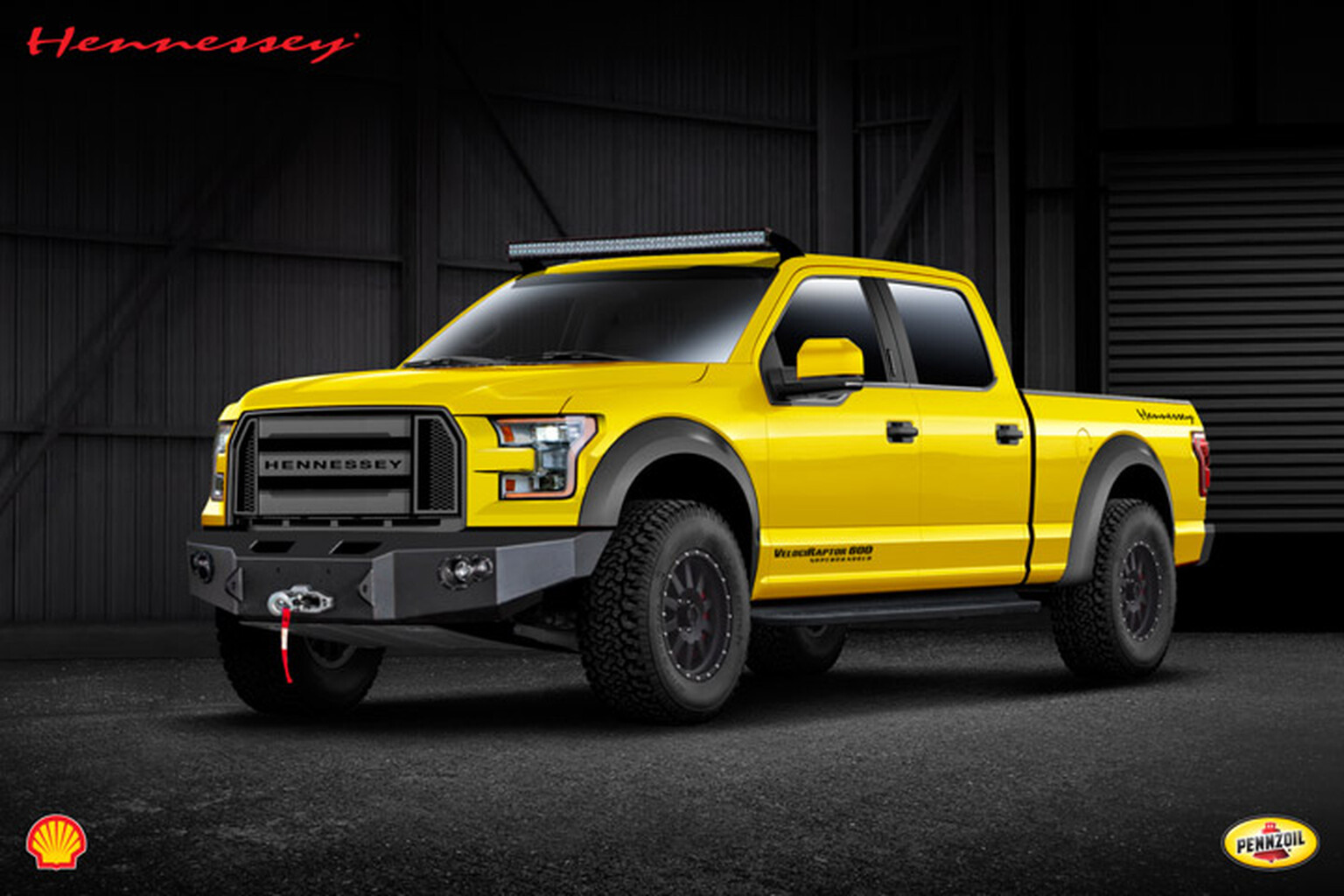 Hennessey VelociRaptor is a 600hp pick-up