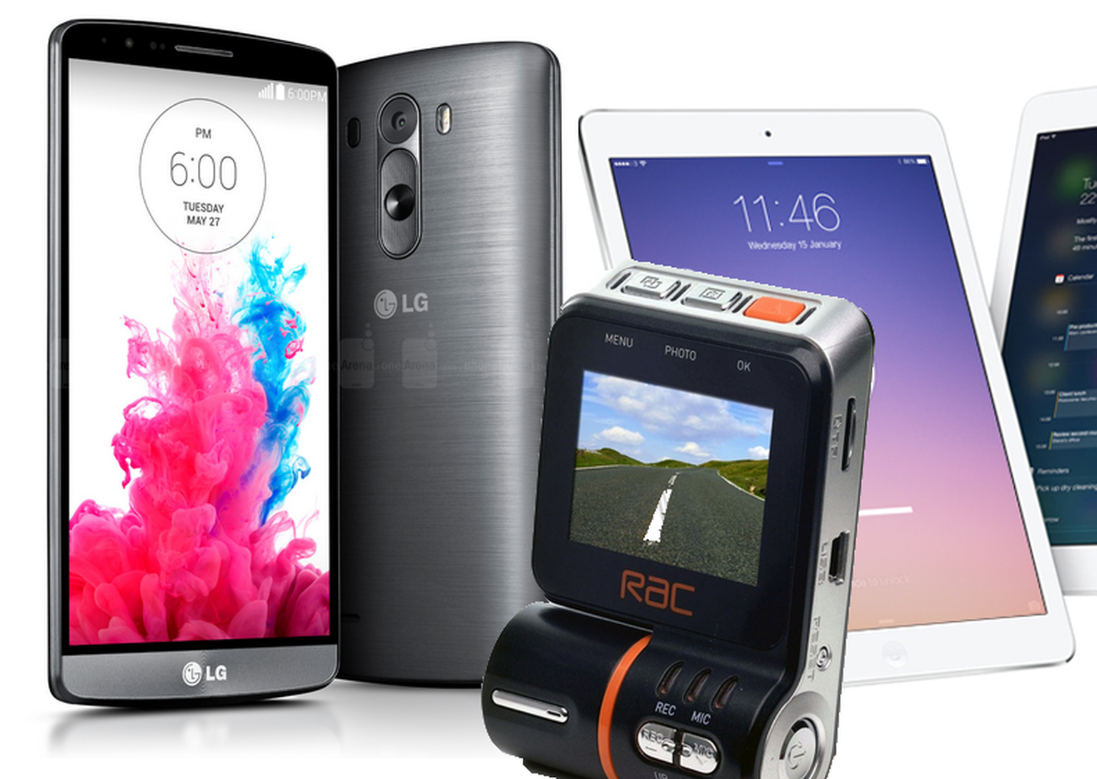 Recombu Christmas Wonderland Day 20: Win an LG G3, iPad Air 2 and an RAC CarCam