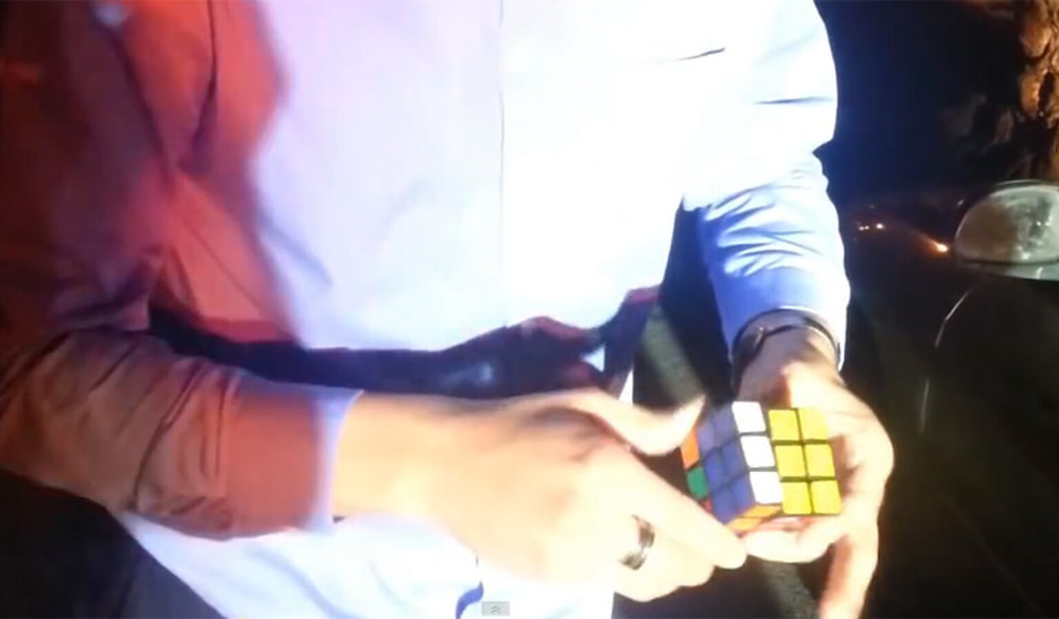 Man uses Rubik's Cube magic trick to escape speeding ticket