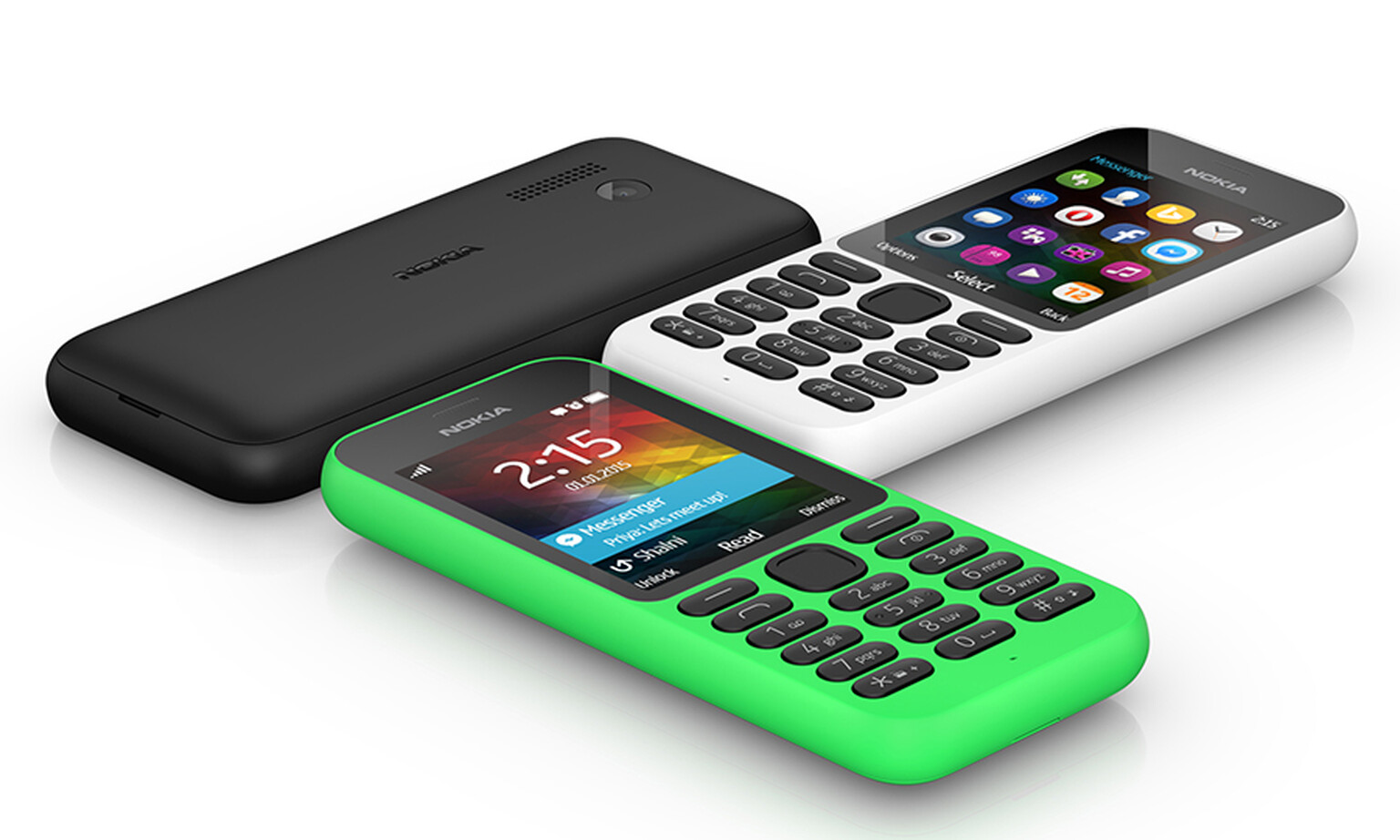 Microsoft's new Nokia 215 is its cheapest connected phone to date