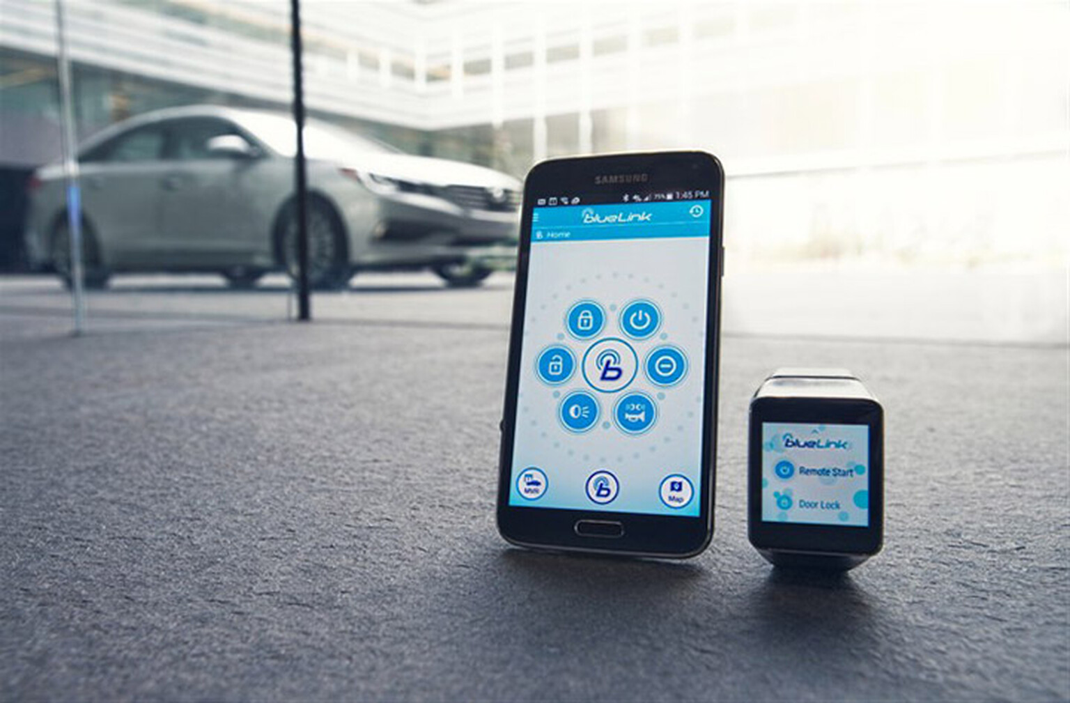 Start your Hyundai with a smartwatch