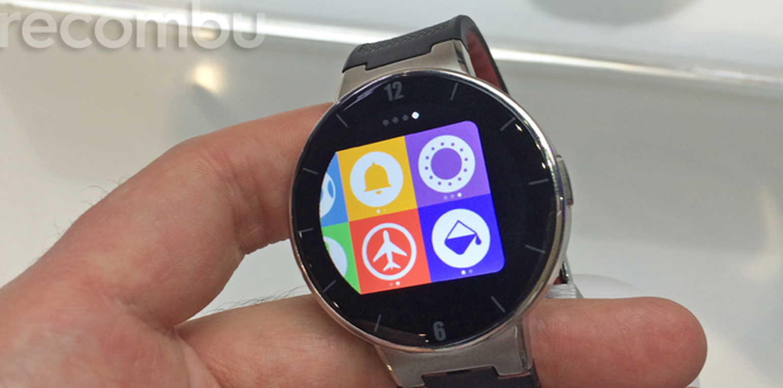 Alcatel WATCH hands-on review at CES 2015