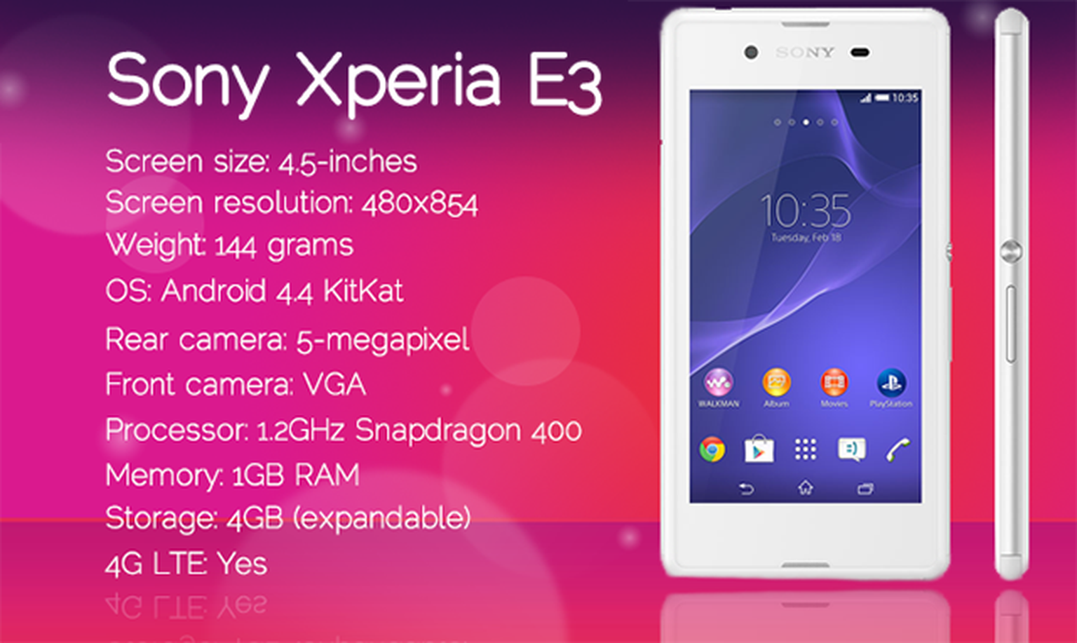Competition: Win a Sony Xperia E3 with TalkTalk Mobile