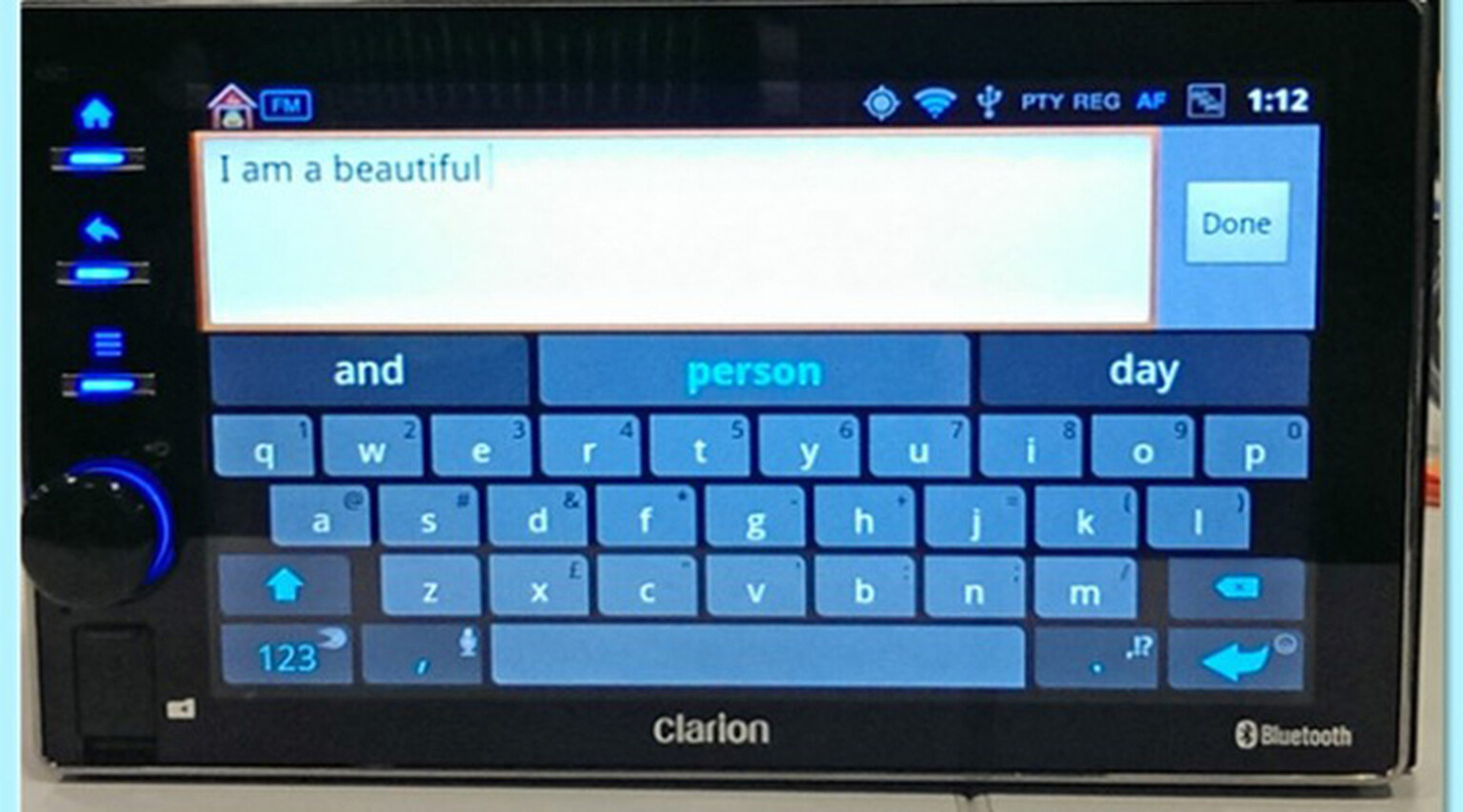 Clarion and SwiftKey to make typing in cars easier
