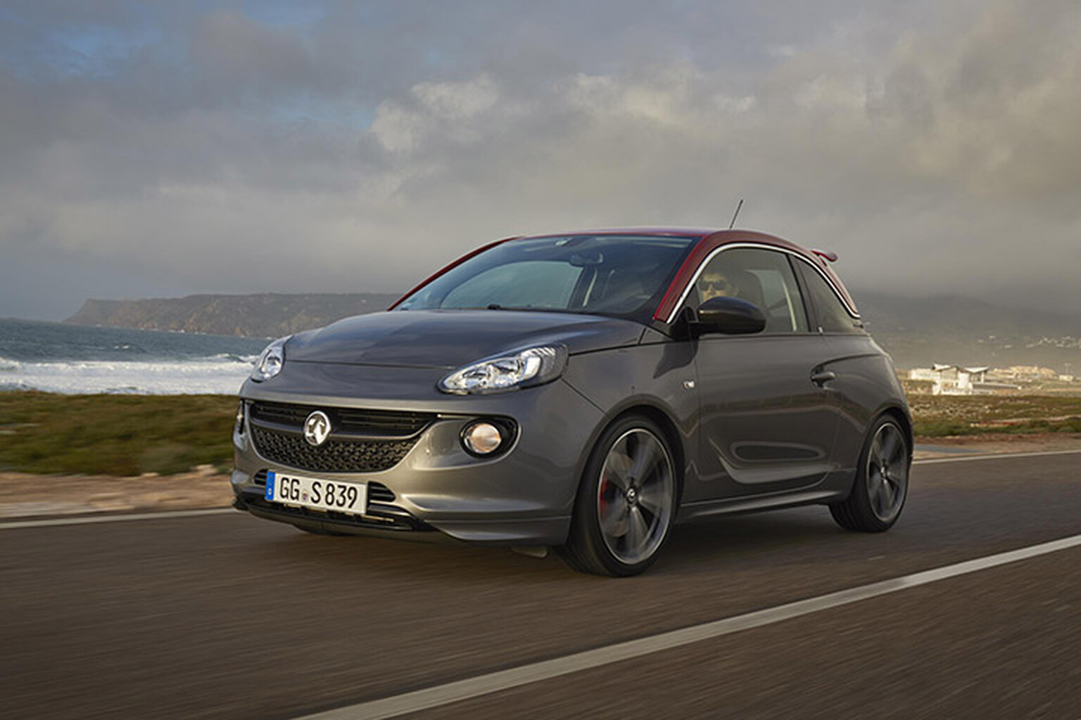 Vauxhall Adam Grand Slam is a Fiat 500 Abarth rival