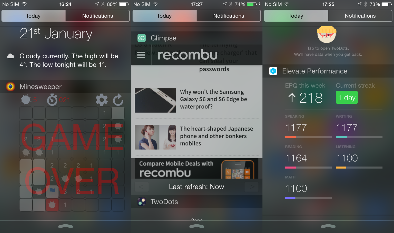 How to pimp up and personalise your iOS Notification Centre
