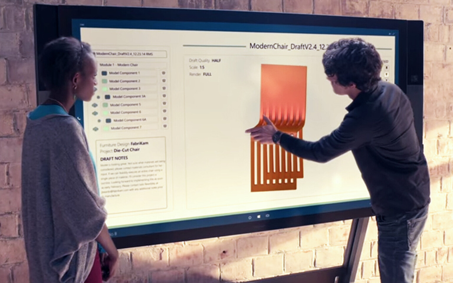Blink and you might have missed Microsoft’s new 84-inch, 4K Surface