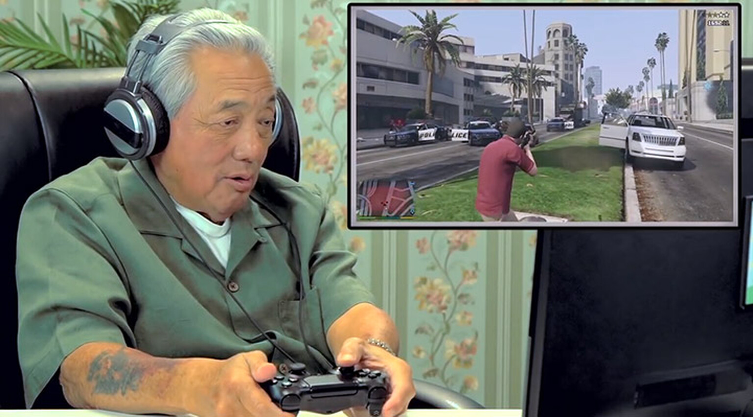Watch the elderly react to Grand Theft Auto V