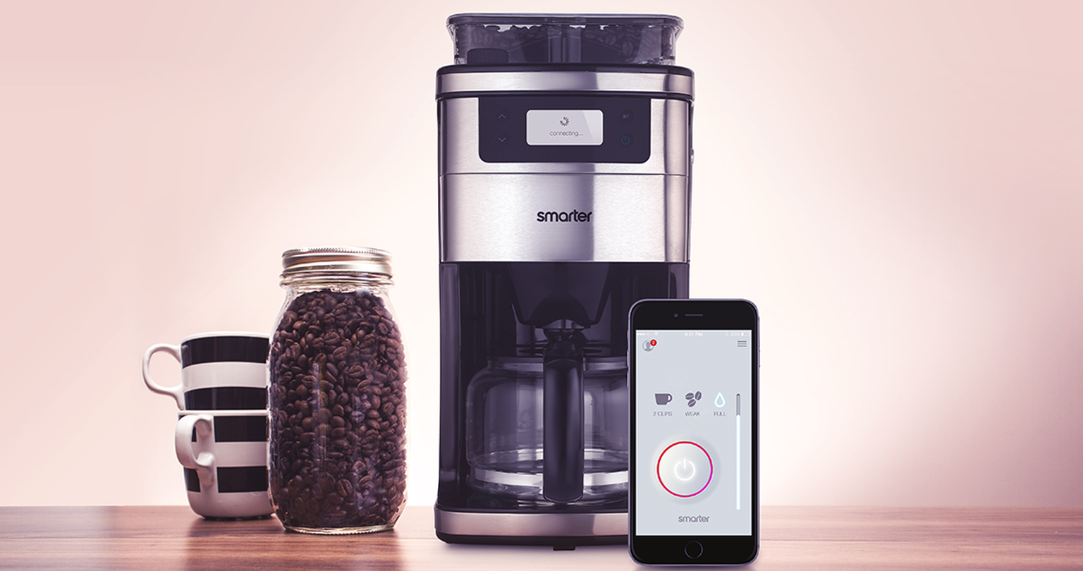 Smarter Coffee machine for lazy caffeine heads hits Firebox on pre-order