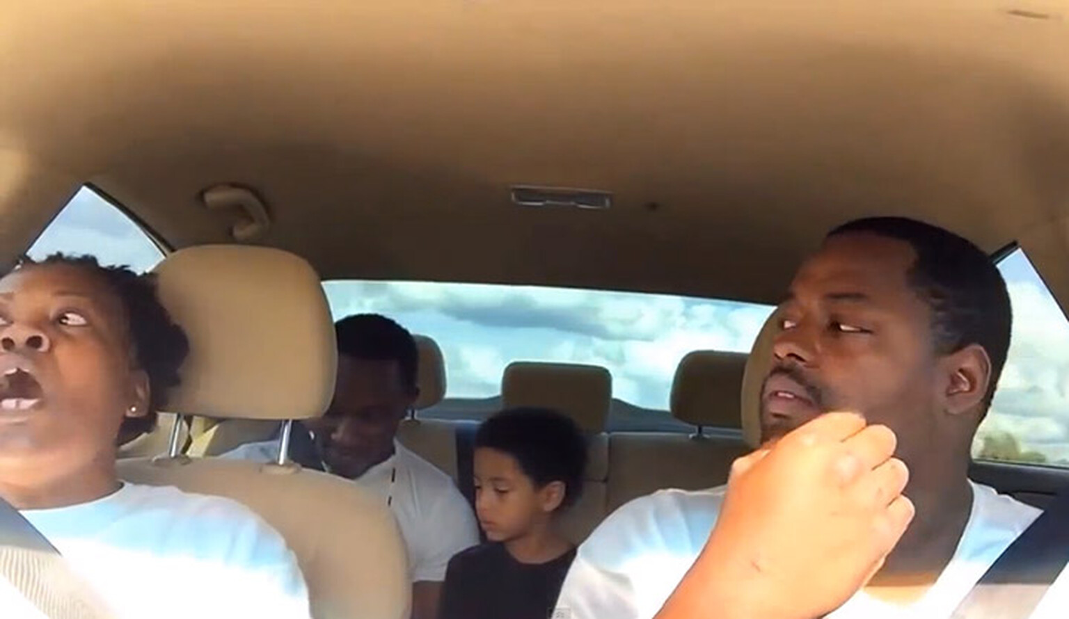 Watch the world's worst back-seat driver in action