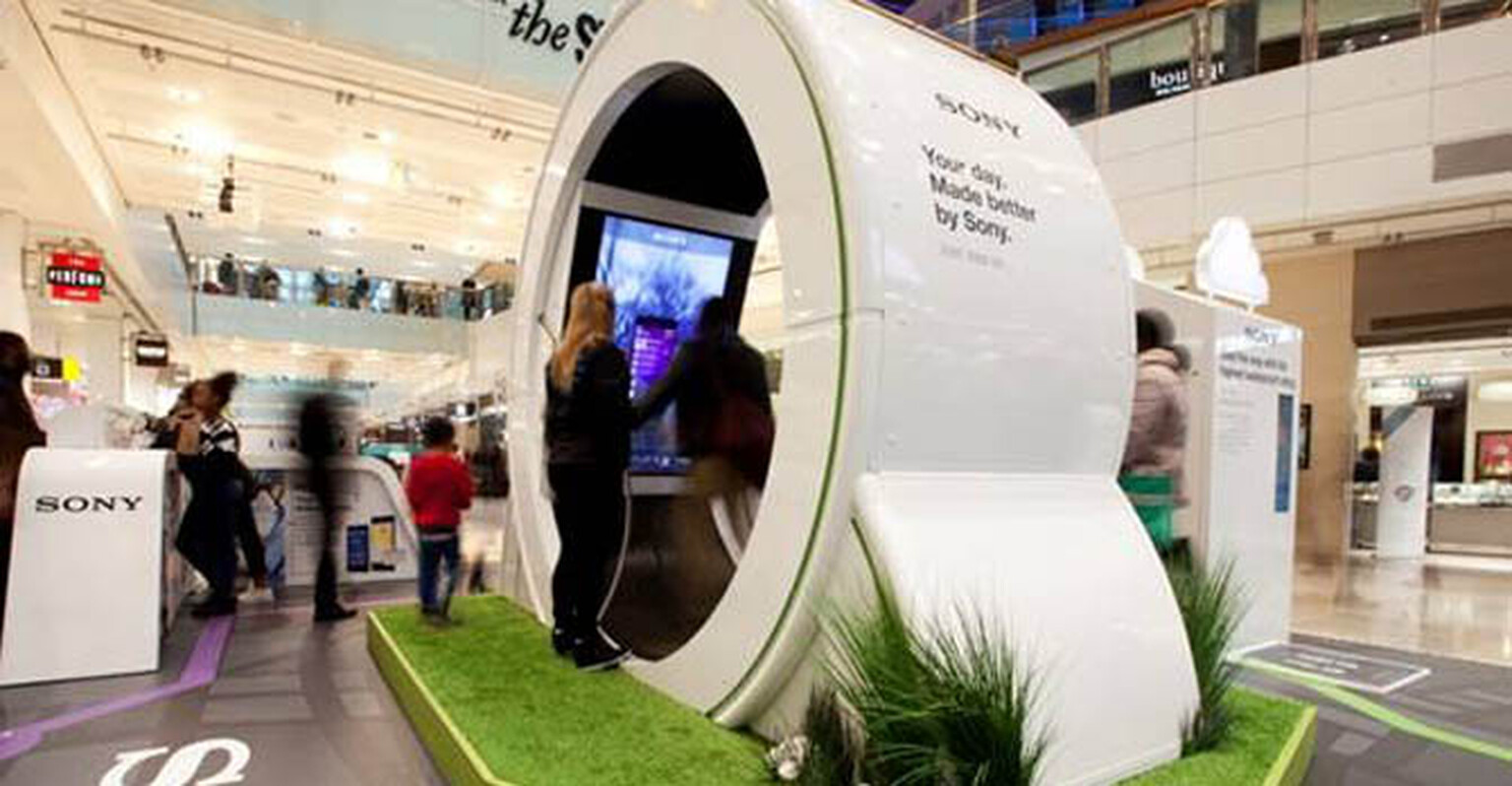 Sony's hamster wheel gives you the full SmartWear experience