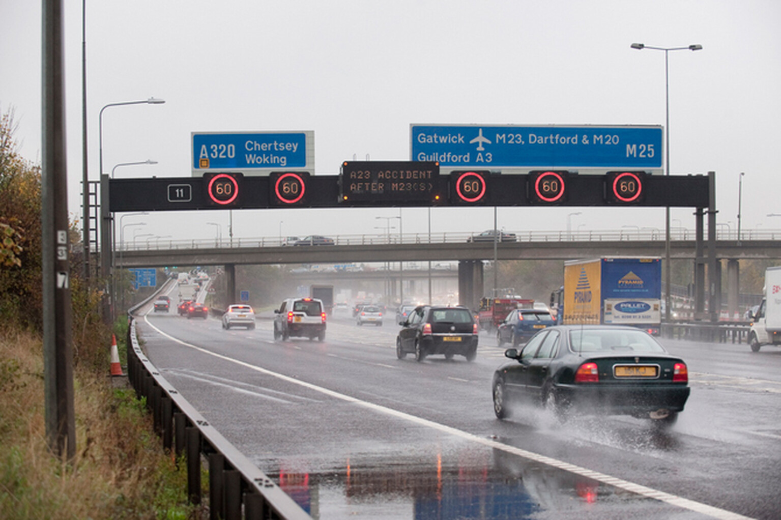 Majority of M25 cameras switched off