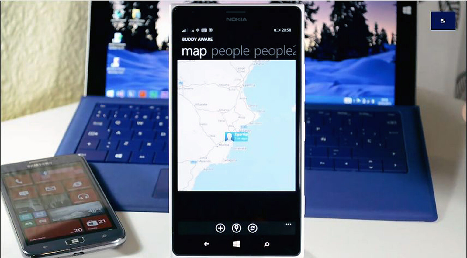 Microsoft taking on Apple's Find My Friends service with People Sense