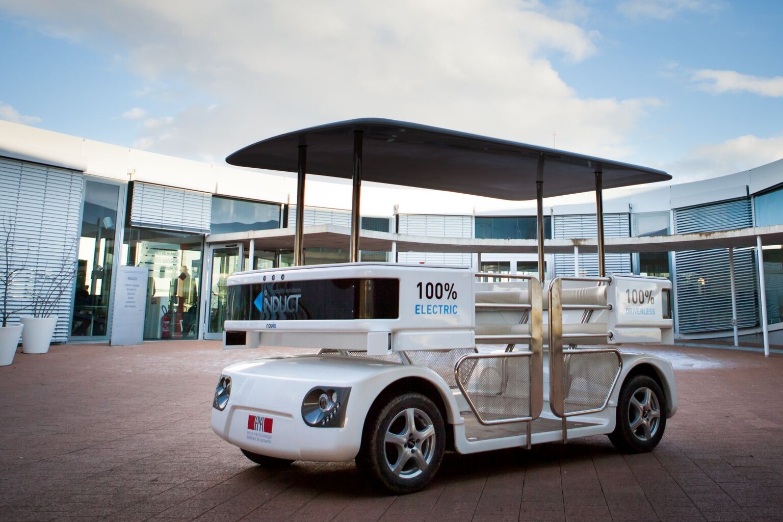 Electric shuttle is the first driverless 'car’ to go on sale