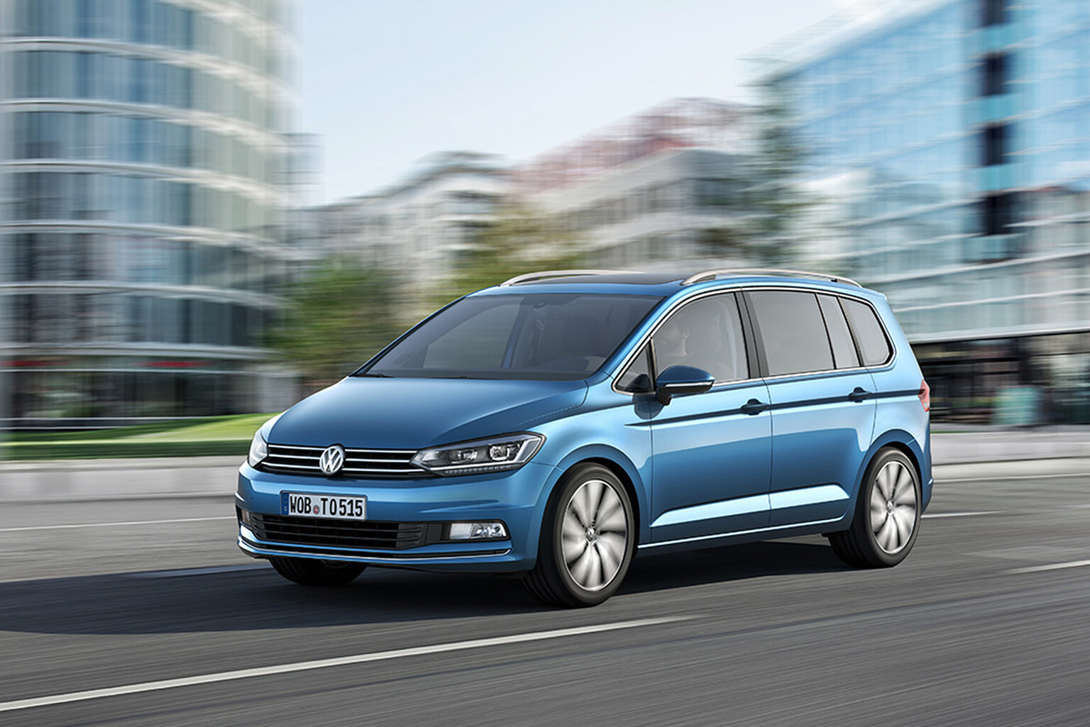 New VW Touran has space for five child car seats at once