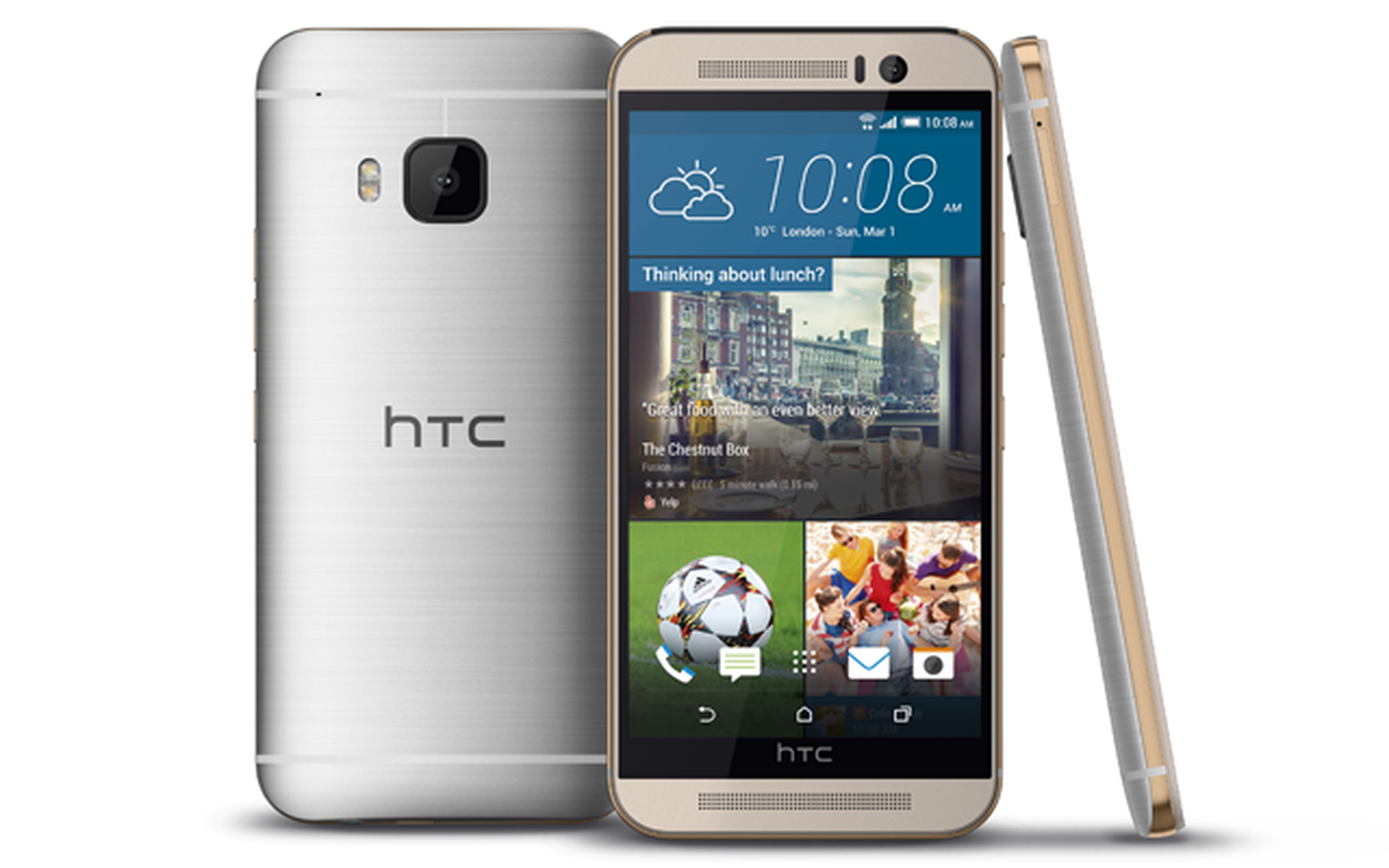 HTC One M9 finally goes official at MWC after leaking everywhere