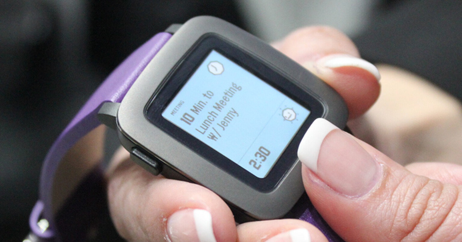 Pebble Time hands-on review at MWC 2015
