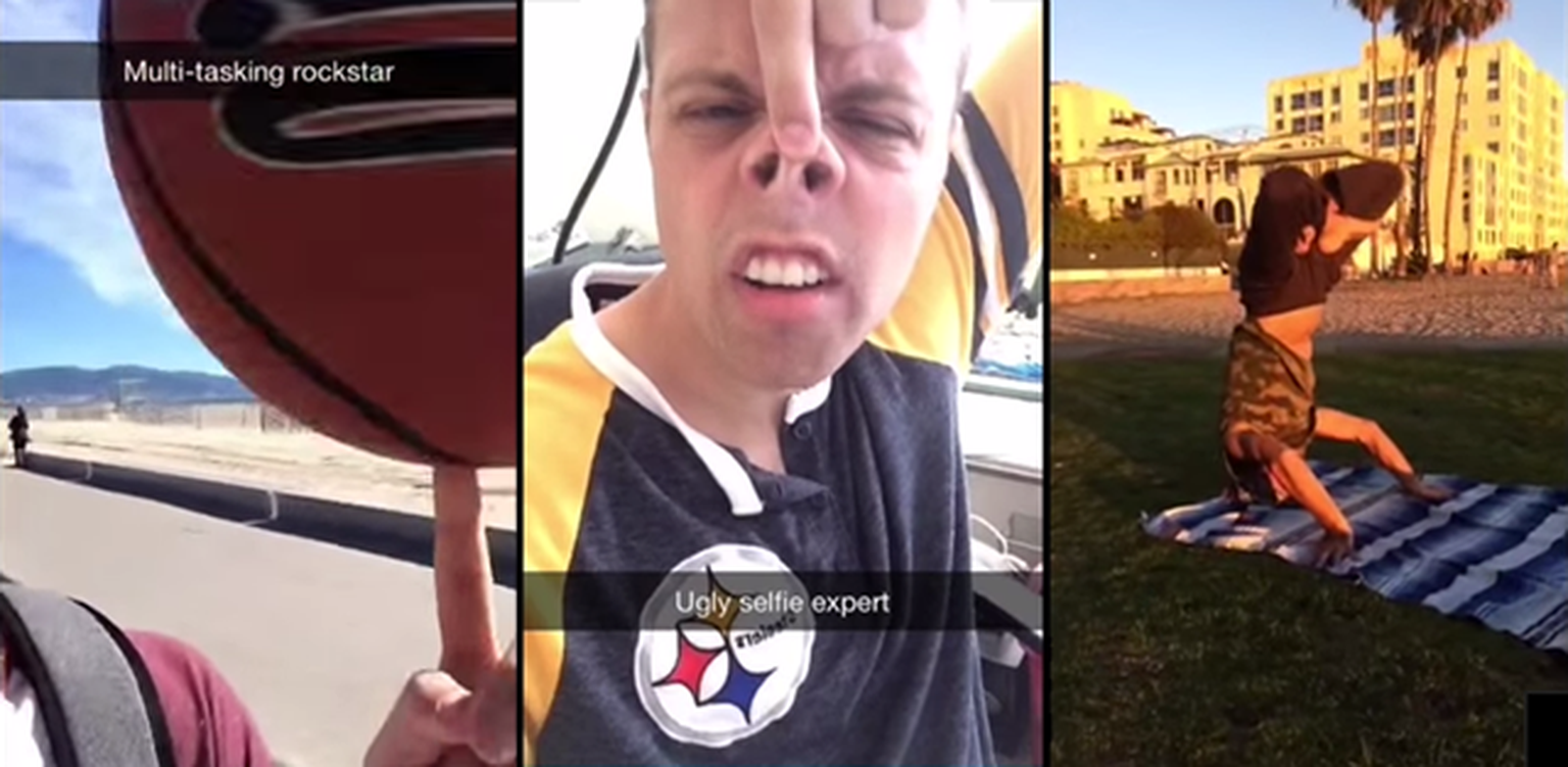Man uses Snapchat to create a video résumé for a job at Snapchat