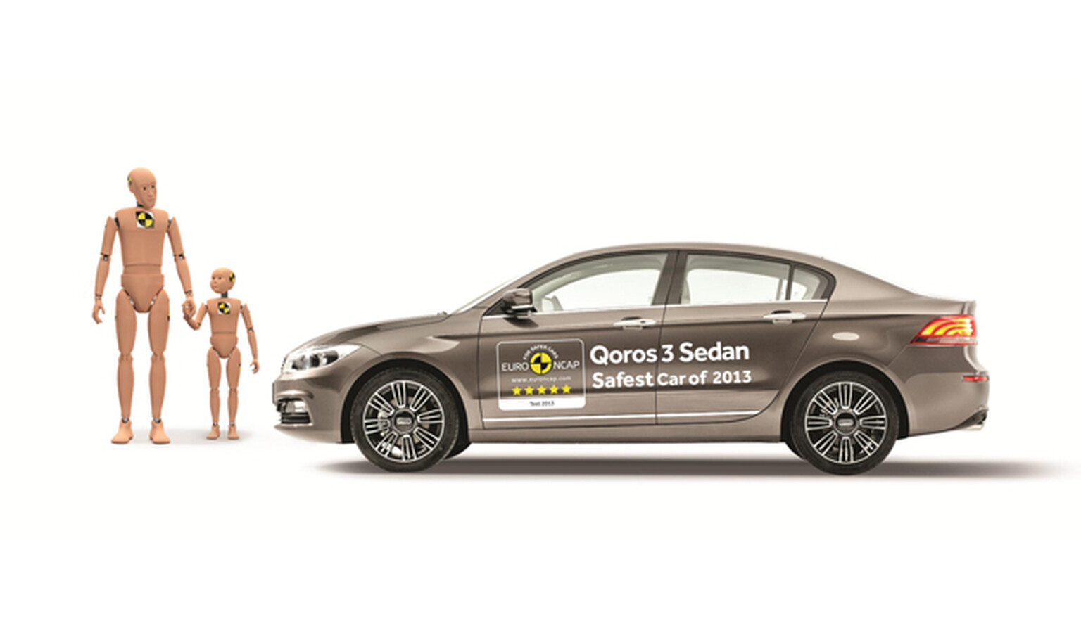 Qoros 3 Sedan crowned the safest car of 2013