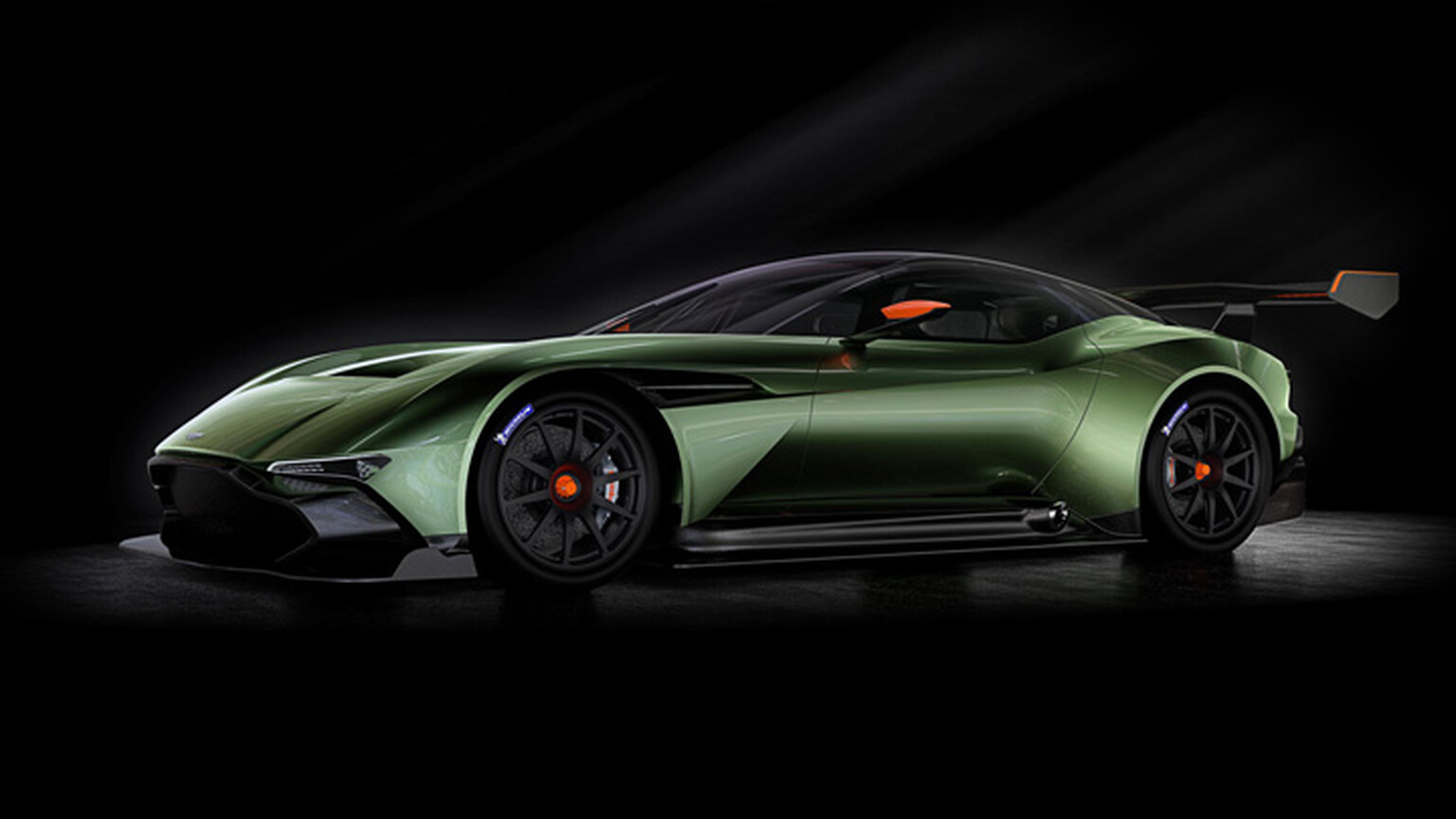 Aston Martin Vulcan is a British fire-breathing track monster