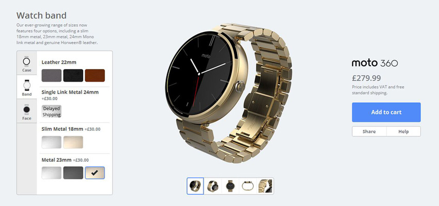 Motorola launches new 4G Moto G in the UK, plus make-your-own Moto 360