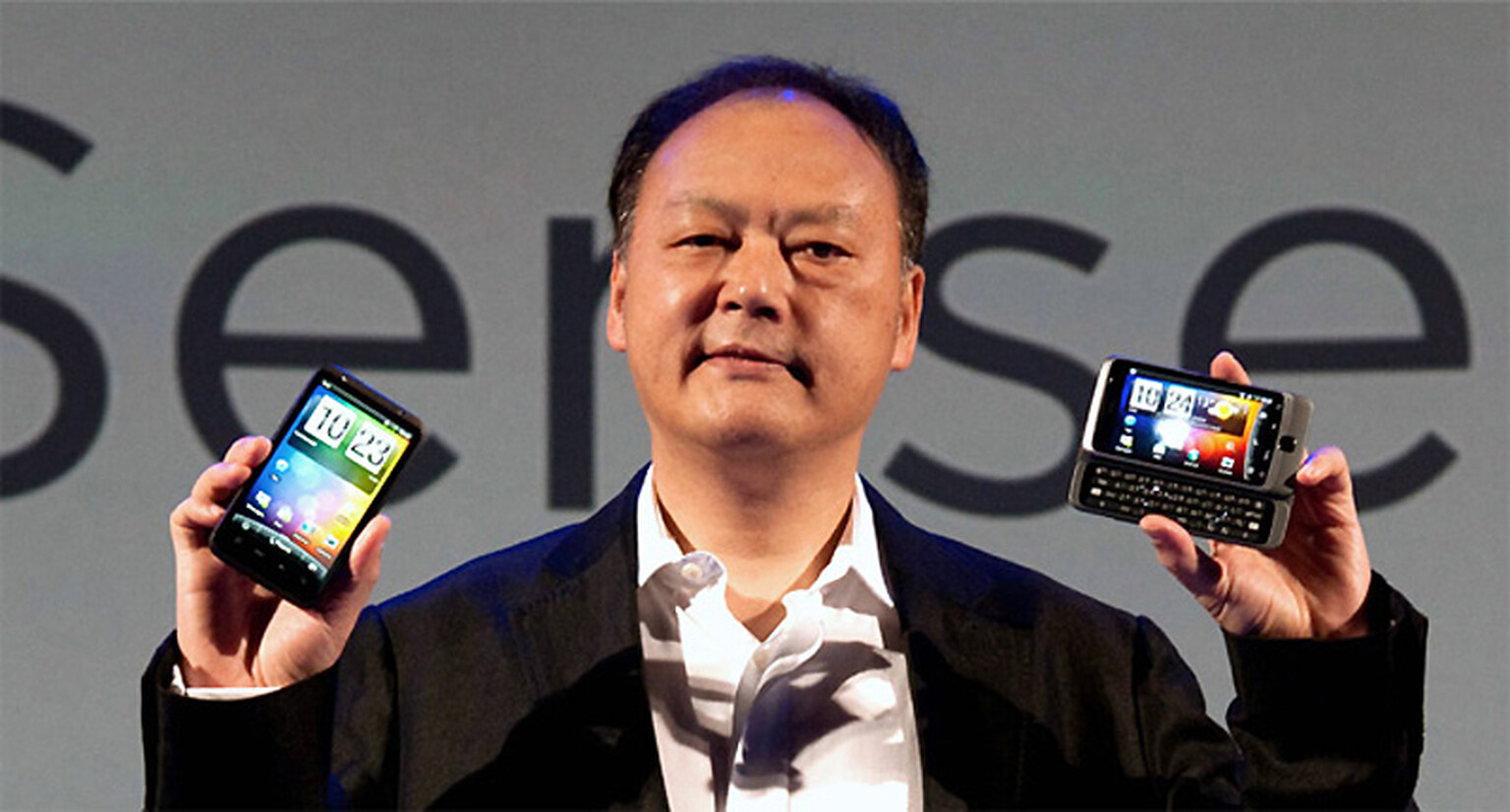 Why has Peter Chou stepped down as HTC head honcho?