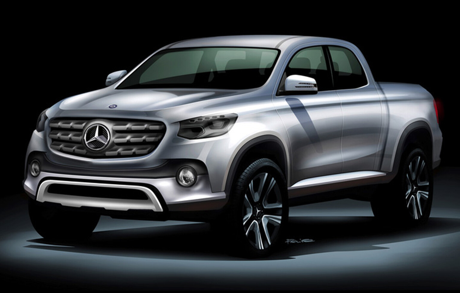 Mercedes to make the poshest pick-up ever
