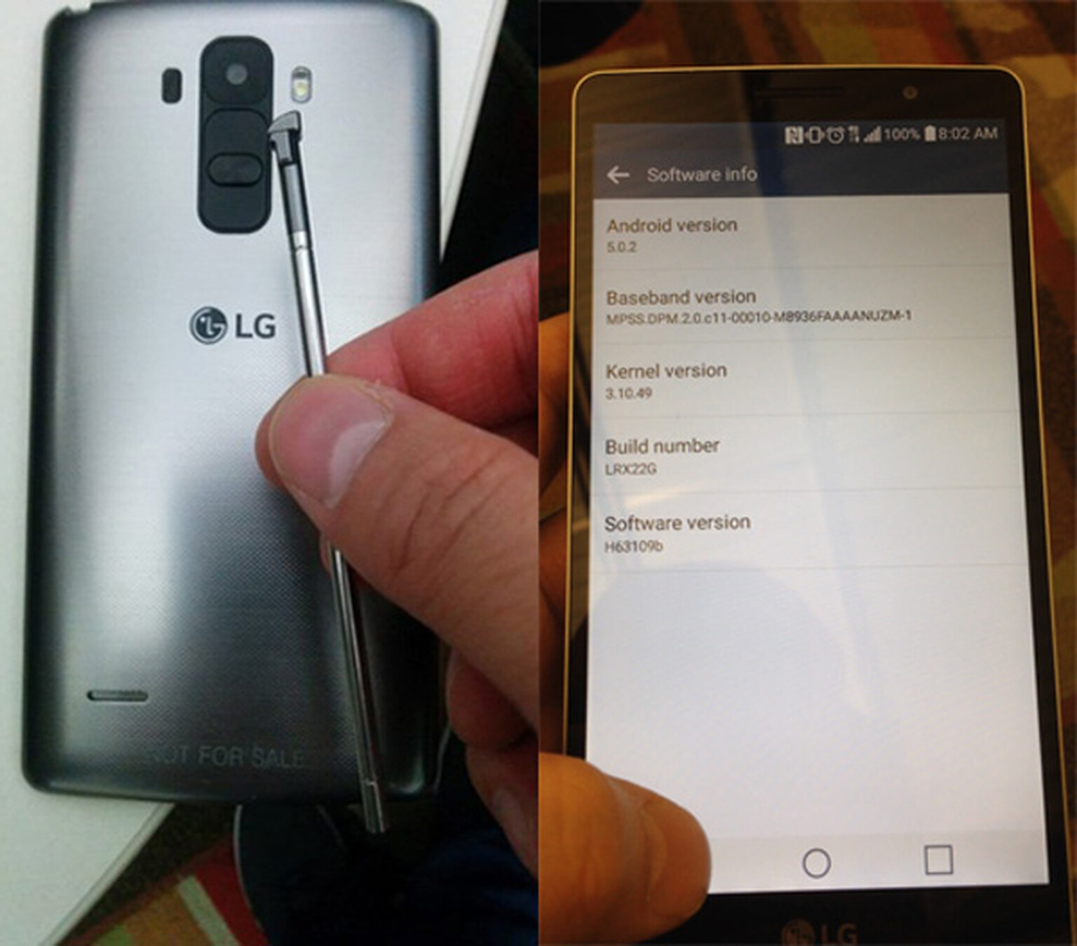 LG G4 leaks with surprise specs and stylus