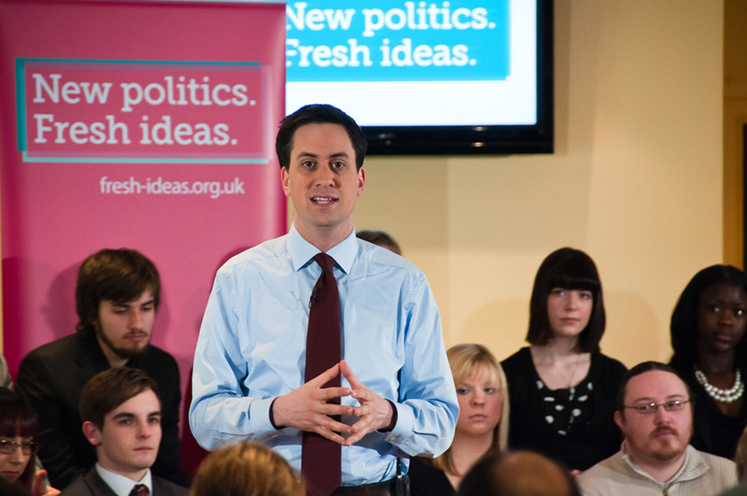 Ed Miliband promises to defend Licence Fee if Labour wins election