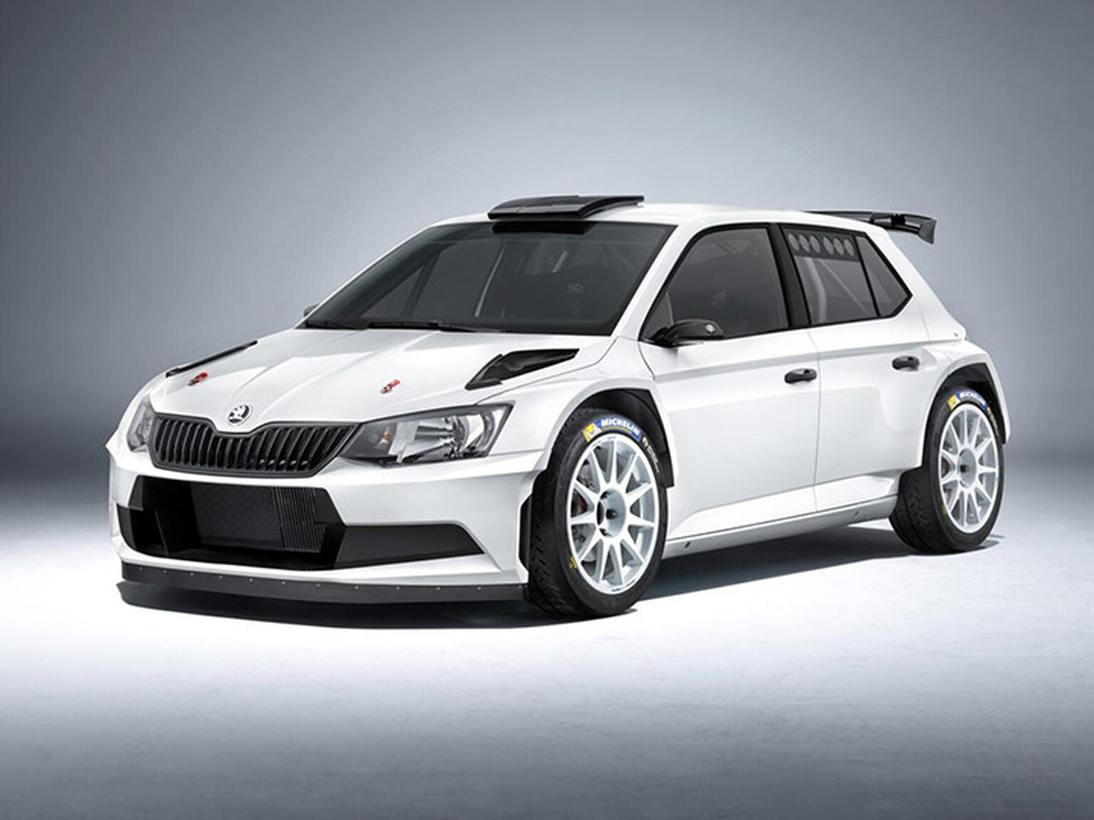 Check out the ferocious Skoda Fabia R 5 rally car