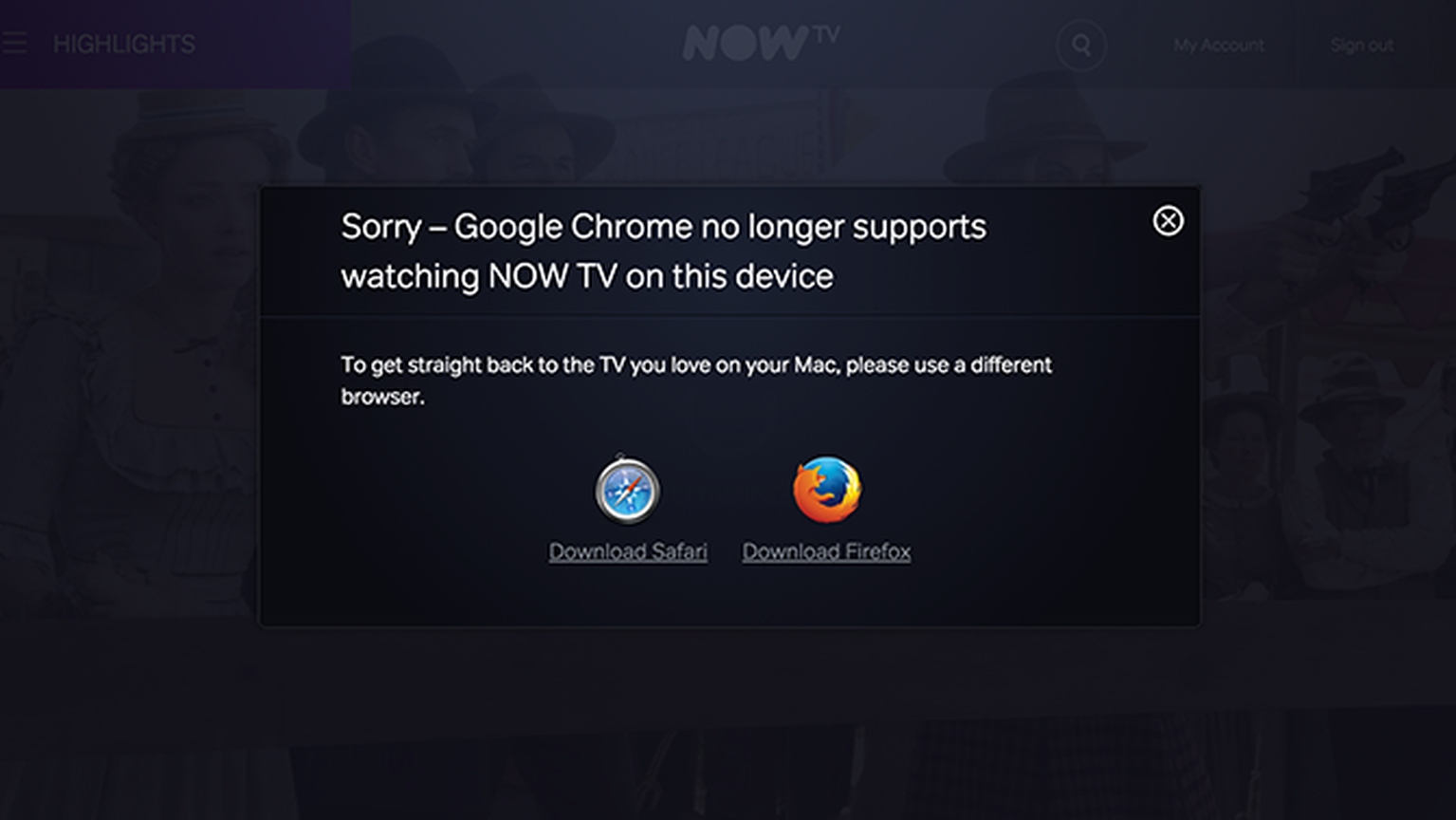 Now TV hobbled on Chrome as Google ditches Silverlight support