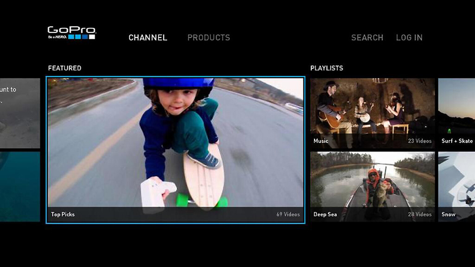 GoPro channel grinds its way into the Roku Channel Store