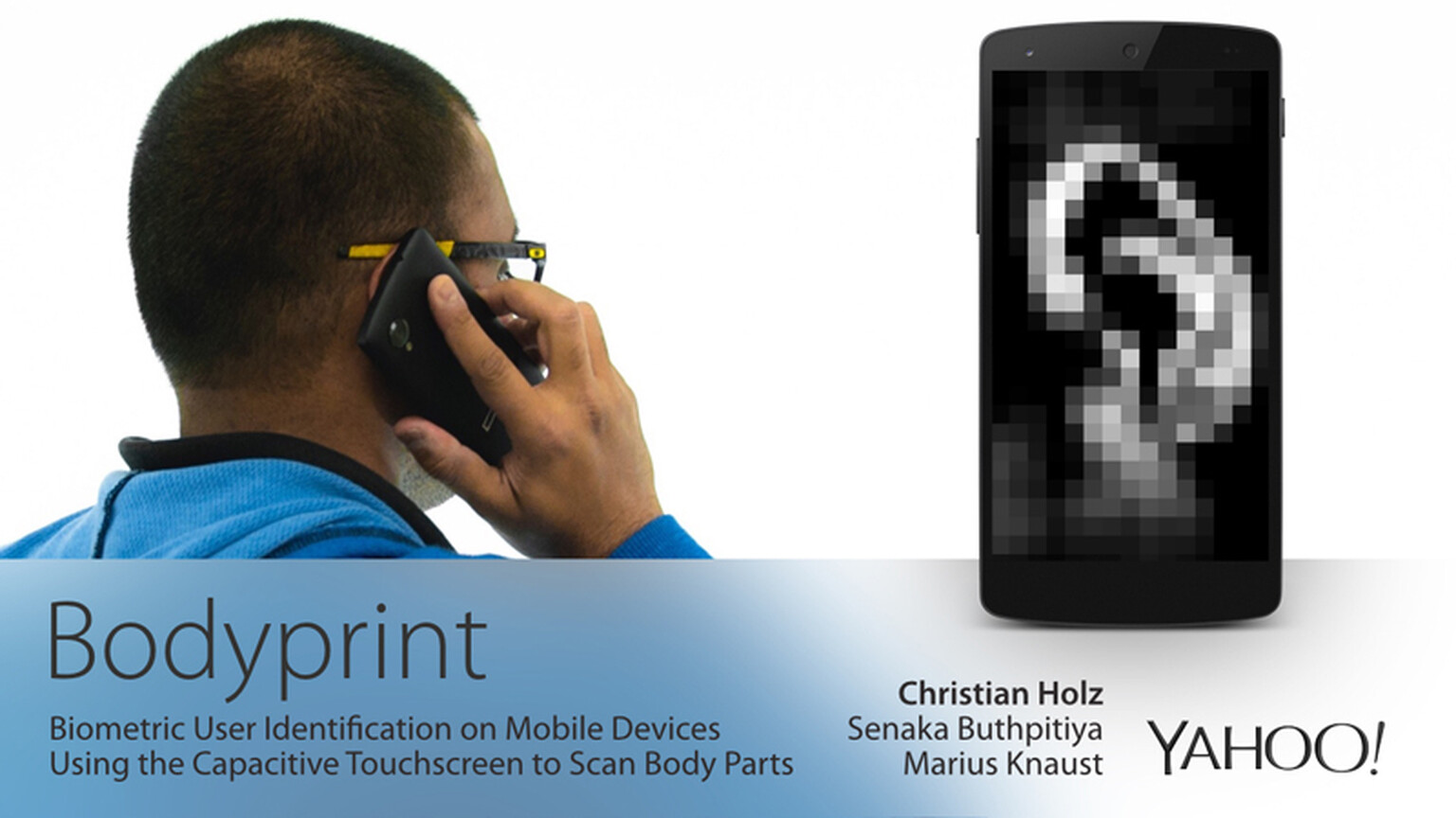 You could soon be unlocking your smartphone using an ear-print
