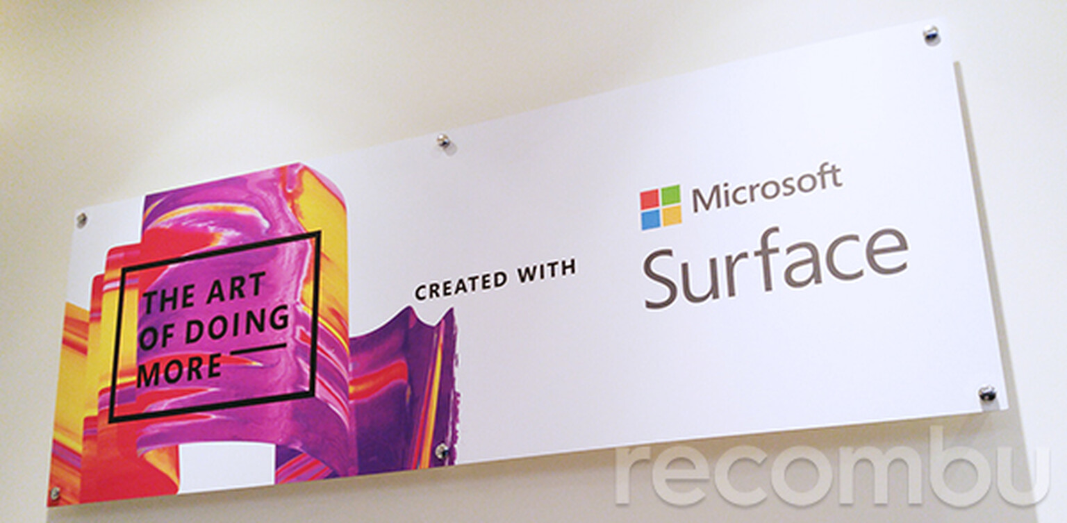 Microsoft’s ‘Art Of Doing More’ exhibition heralds the Surface 3’s UK launch