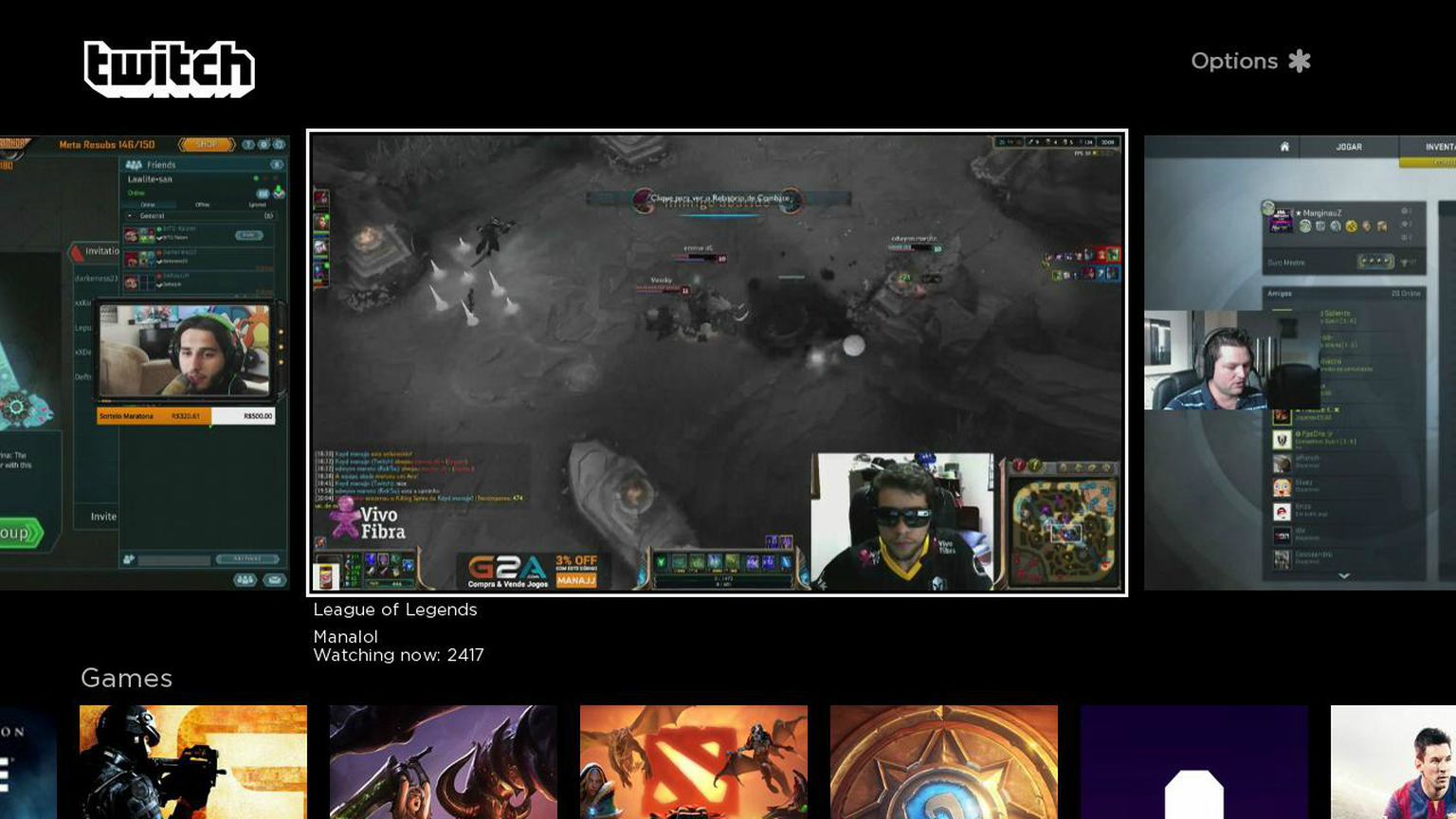 Twitch live streaming gaming channel fires up on Roku
