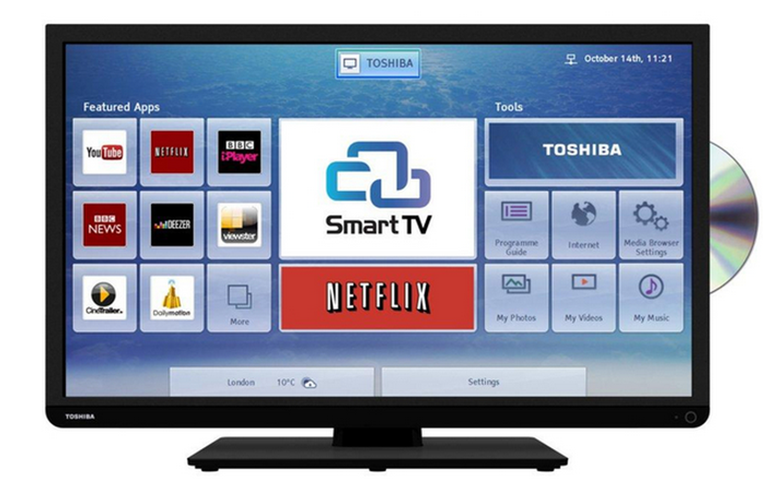 Competition: Win a 32-inch Toshiba LED smart TV with TalkTalk