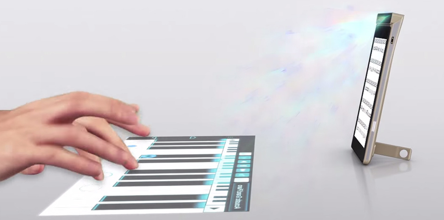 Hate phone keyboards? This Lenovo projector phone could be the answer.