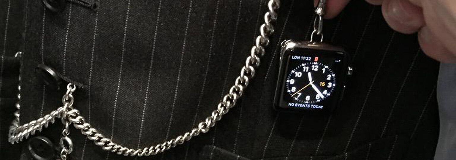 Turn your Apple Watch into a pocket watch