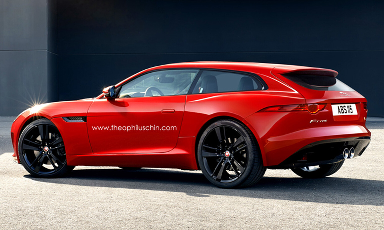 Jaguar F-Type Shooting Brake is a British Ferrari FF