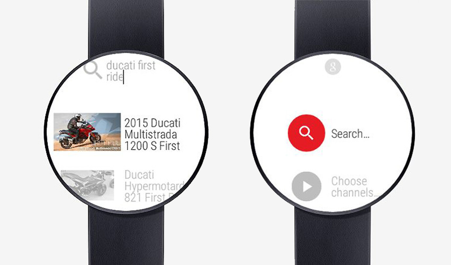 Make yourself blind by watching YouTube on your watch