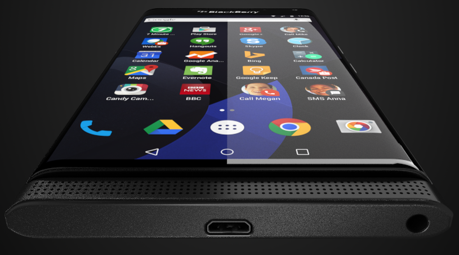 Is this the first BlackBerry to run Android?