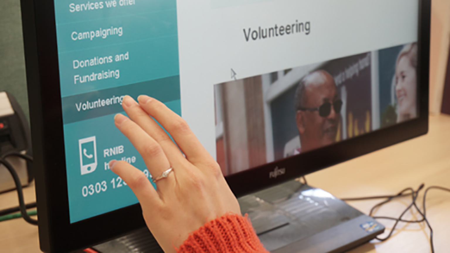 RNIB powers up extra-accessible Fujitsu desktop and laptop PCs