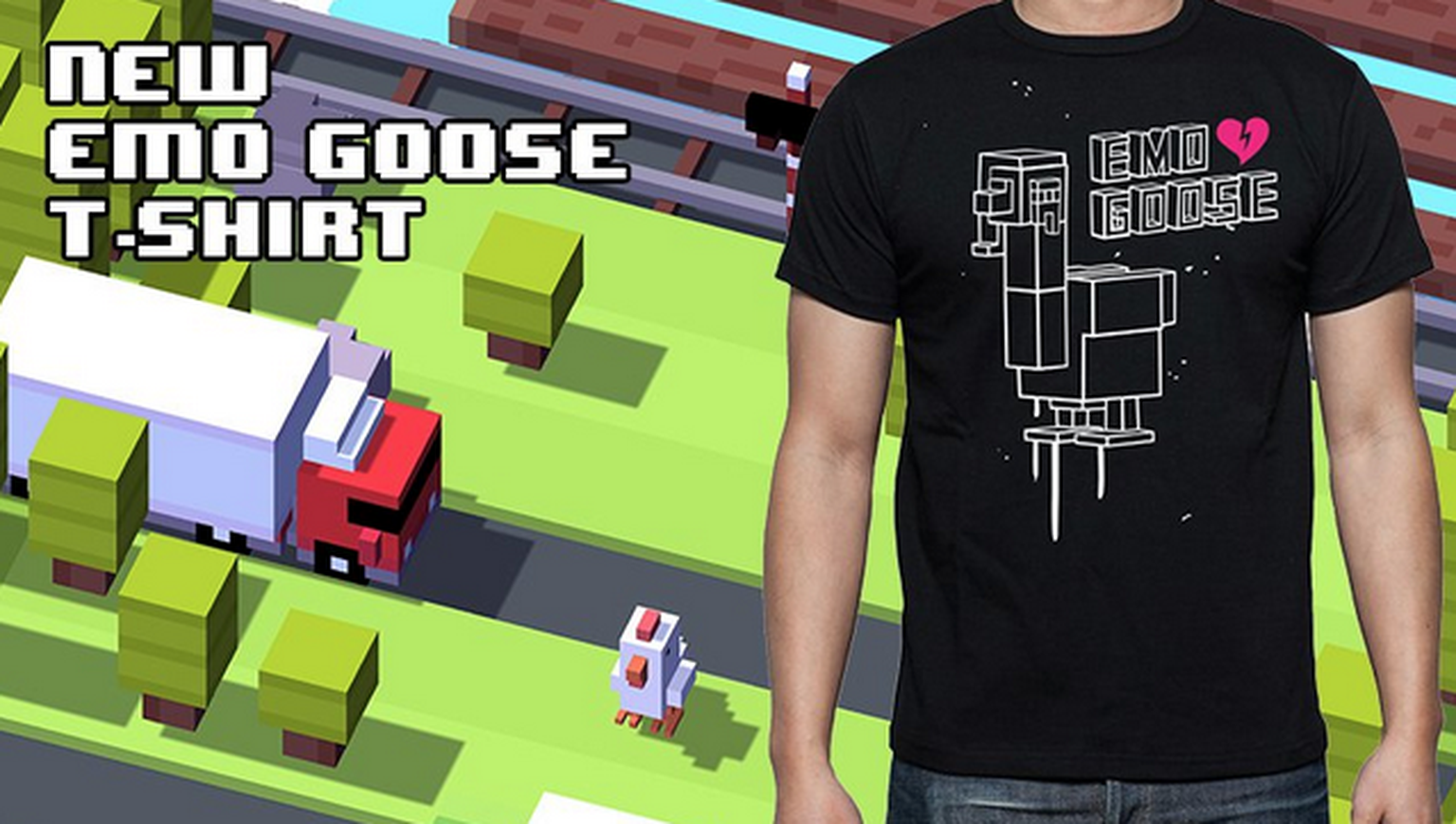 Love Crossy Road? Buy the t-shirt...