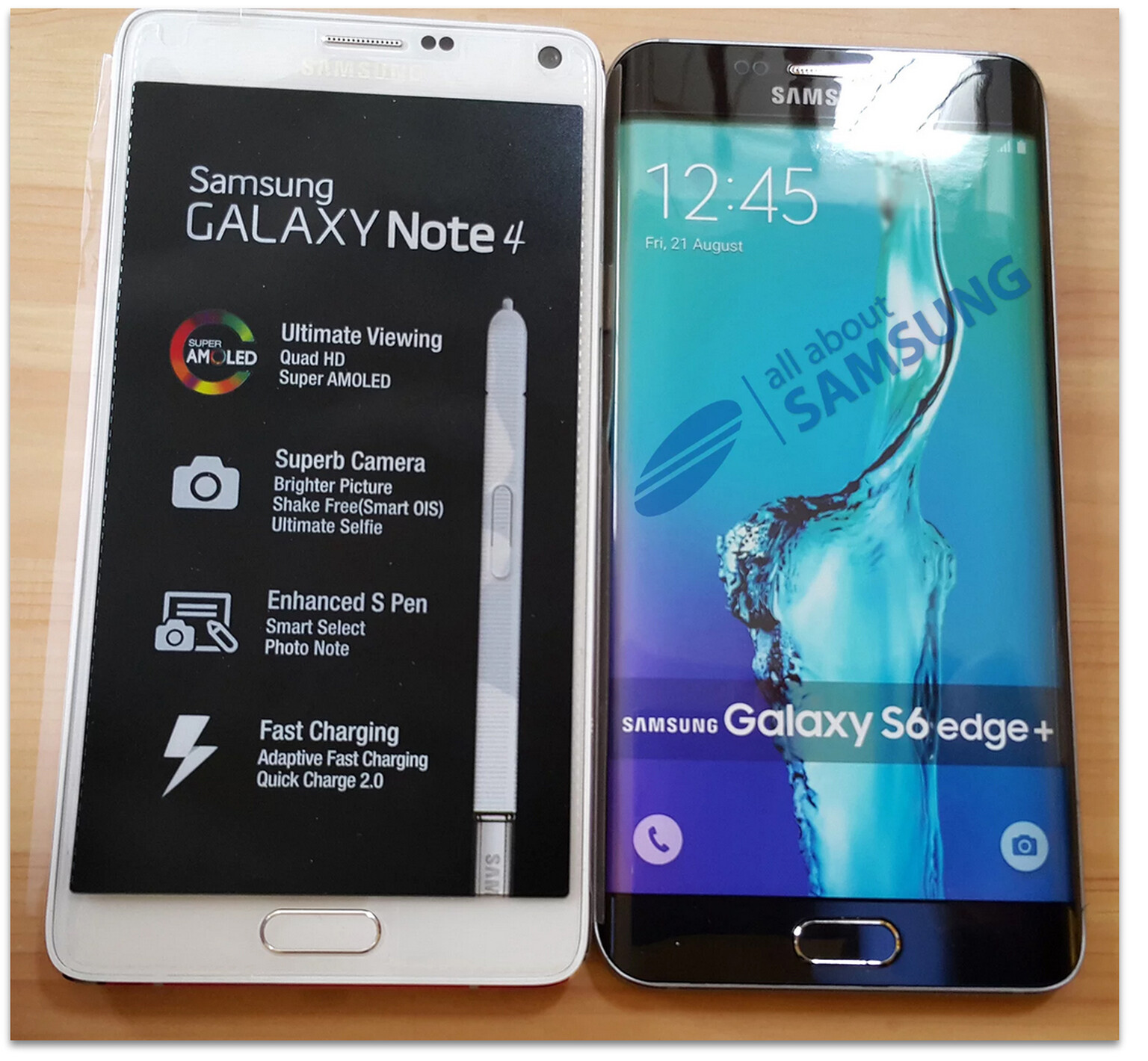 Is this our first glimpse of the Samsung Galaxy S6 Edge+?