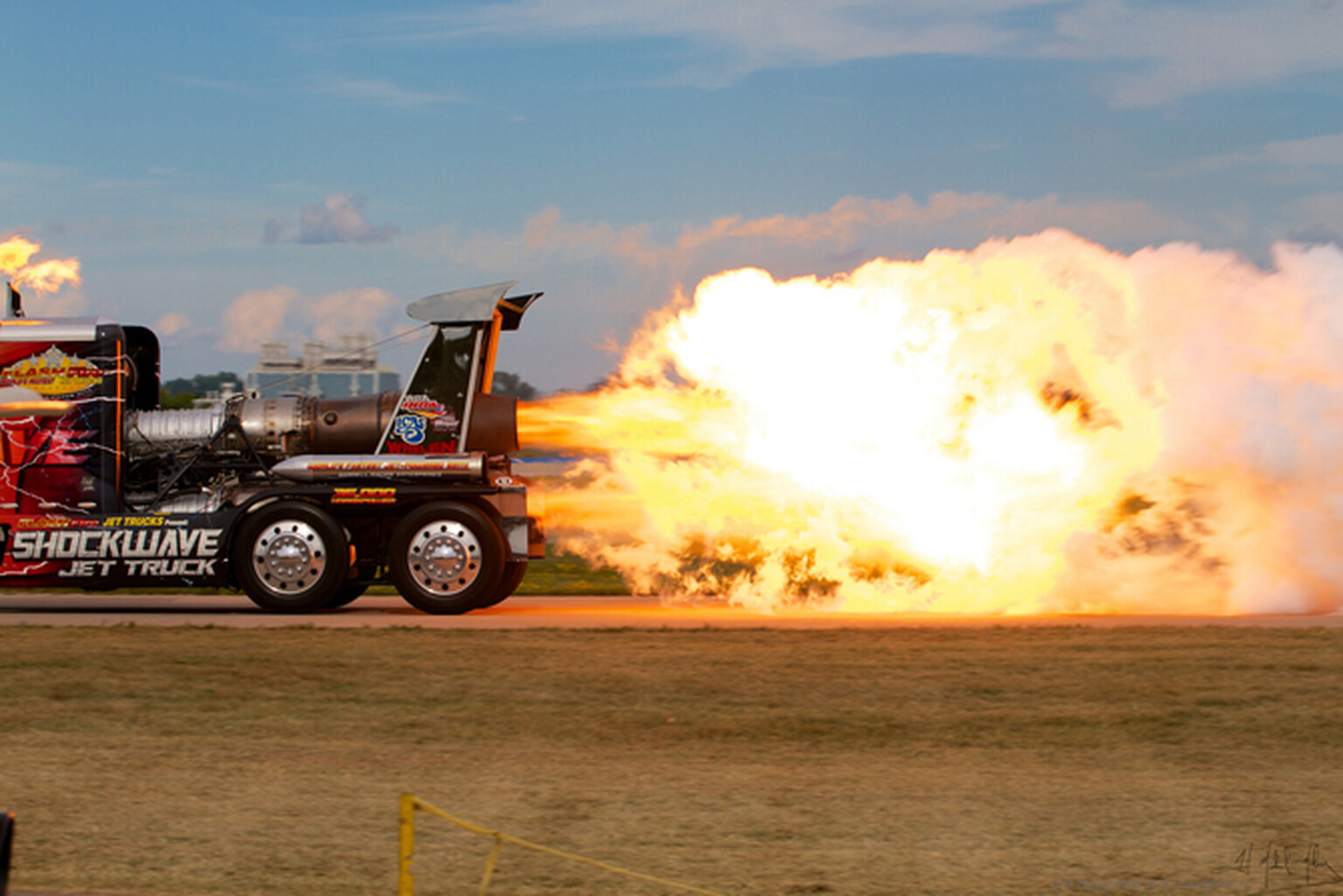Introducing the 376mph jet-powered Shockwave truck